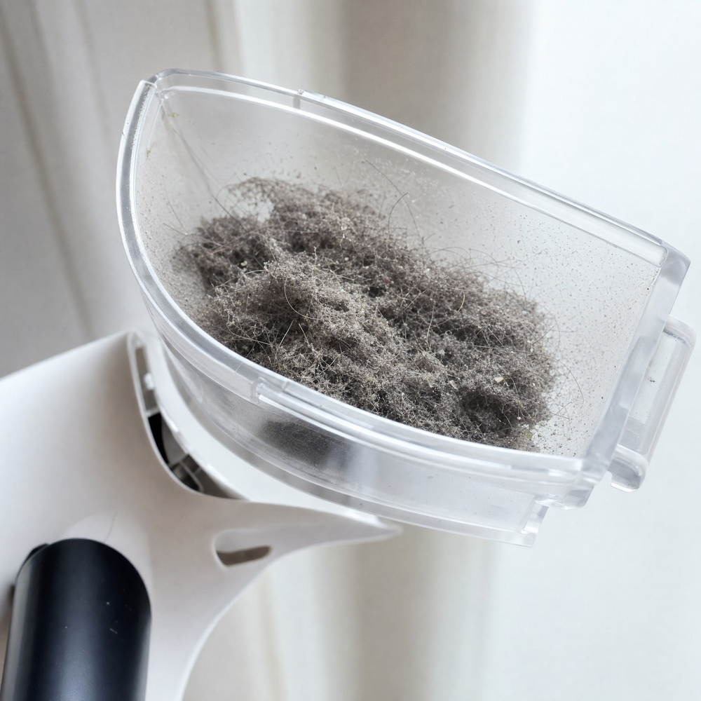 It cleans while it steams